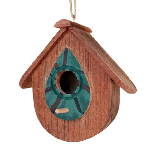 Kolibri-Nistschutz, Garten-Vogelhaus, handgefertigte Outdoor-Dekoration, Größe ca. 17,5 x 10 x 17 cm, wetterbeständig, ideal für Innenhöfe, Gärten und Balkone, ca. 150 g Kolibri-Nistschutz, Garten-Vogelhaus, handgefertigte Outdoor-Dekoration, Größe ca. 17,5 x 10 x 17 cm, wetterbeständig, ideal für Innenhöfe, Gärten und Balkone, ca. 150 g von Riaisttd