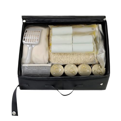 Litter Box, Cat Travel Carrier, Pet Accessory, 380g Portable Waterproof Case, Foldable Leakproof Tray for Kitten Supplies, Apartment, Car, Camping, Airplane, Indoor, Outdoor Litter Box, Cat Travel Carrier, Pet Accessory, 380g Portable Waterproof Case, Foldable Leakproof Tray for Kitten Supplies, Apartment, Car, Camping, Airplane, Indoor, Outdoor von Riaisttd