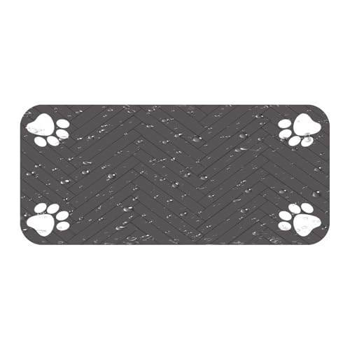 Pet Feeding Mat, Absorbent Anti-Slip Cat Bowl Pad, 23.6 X 35.4 Inches Pet Placemat to Protect Floors, e Pet Feeding Mat is The Perfect Solution Ideal for Dogs and Cats During Mealtime Pet Feeding Mat, Absorbent Anti-Slip Cat Bowl Pad, 23.6 X 35.4 Inches Pet Placemat to Protect Floors, e Pet Feeding Mat is The Perfect Solution Ideal for Dogs and Cats During Mealtime von Riaisttd