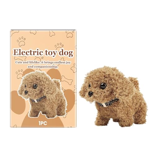 Riaisttd Barking Dog Toy, Walking Electronic Dog, Adorable Walking Puppy Toy, Interactive Stuffed Dog, Electronic Puppy Robot, Walking Barking Dog Toy, Tail Wagging Dog Toy, Indoor Outdoor Dog Robot Riaisttd Barking Dog Toy, Walking Electronic Dog, Adorable Walking Puppy Toy, Interactive Stuffed Dog, Electronic Puppy Robot, Walking Barking Dog Toy, Tail Wagging Dog Toy, Indoor Outdoor Dog Robot von Riaisttd
