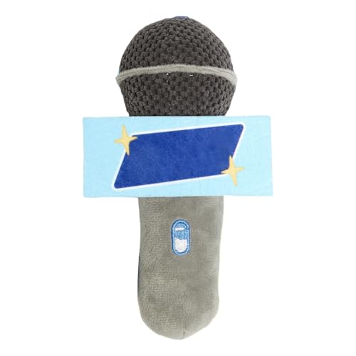 Riaisttd Cat Chew Toy, Plush Microphone Catnip Teether, Interactive Rope Toy, 7.09x4.33x2.76 Inches with Sound Bells, for Tossing Tugging Chewing Fun at Home, Apartment, Outdoor Travel or Indoor Play Riaisttd Cat Chew Toy, Plush Microphone Catnip Teether, Interactive Rope Toy, 7.09x4.33x2.76 Inches with Sound Bells, for Tossing Tugging Chewing Fun at Home, Apartment, Outdoor Travel or Indoor Play von Riaisttd