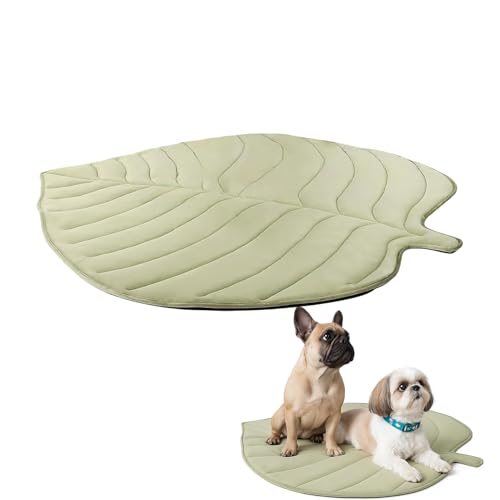 Riaisttd Cooling Mat Dogs, Leaf Design Cat Pad, Soft Washable Pet Blanket, 35.83x33.86x0.79 Inches,Breathable Lightweight Layer, for Kennel Indoor Patio Car Boat Travel Hot Weather Use Riaisttd Cooling Mat Dogs, Leaf Design Cat Pad, Soft Washable Pet Blanket, 35.83x33.86x0.79 Inches,Breathable Lightweight Layer, for Kennel Indoor Patio Car Boat Travel Hot Weather Use von Riaisttd
