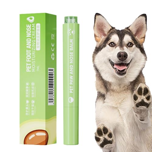 Riaisttd Dog Paw Pad Balm, Natural Moisturizer Stick, Paw Nose Care Pen, Fast Absorbing Formula, Soothing Protection for Dogs Cats, Dry Cracked Claw Relief, Portable Use, All Season Care Riaisttd Dog Paw Pad Balm, Natural Moisturizer Stick, Paw Nose Care Pen, Fast Absorbing Formula, Soothing Protection for Dogs Cats, Dry Cracked Claw Relief, Portable Use, All Season Care von Riaisttd