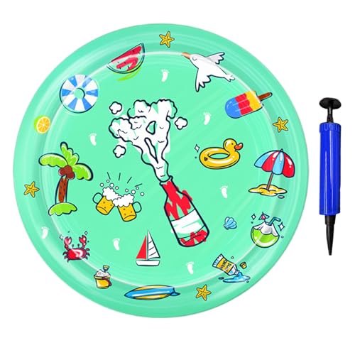 Riaisttd Sensorische Wasserspielmatte für Katzen, Katzenwasserspielmatte - Haustierwassersensoriumspad - Indoor Interactive Cat Toy Pet Kühlkissen für Cooles bequemes Spielen von Riaisttd