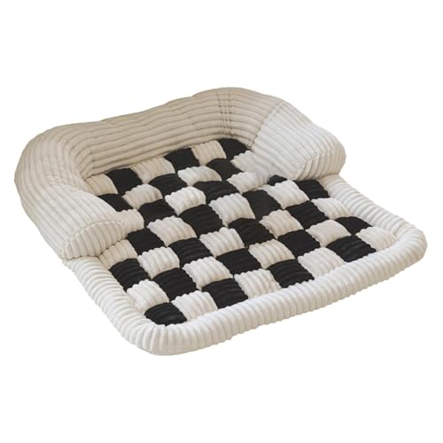 Riaisttd Sofaschoner für Haustiere, rutschfeste Sofaschoner Haustiermatte, verdickte Katzen-Couchschutz, waschbar, flauschig, beruhigendes Hundebett für den Winter, ideal für Hunde und Katzen Riaisttd Sofaschoner für Haustiere, rutschfeste Sofaschoner Haustiermatte, verdickte Katzen-Couchschutz, waschbar, flauschig, beruhigendes Hundebett für den Winter, ideal für Hunde und Katzen von Riaisttd