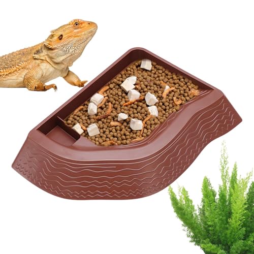 Tortoise Water Dish, Reptile Bath Bowl, Double-Layer Feeder, 10.94x7.83x1.18 Inches, Anti-Lifting Design, Compact Size, Terrarium Use, Feeding Station, Soaking Tray, Basking Spot Tortoise Water Dish, Reptile Bath Bowl, Double-Layer Feeder, 10.94x7.83x1.18 Inches, Anti-Lifting Design, Compact Size, Terrarium Use, Feeding Station, Soaking Tray, Basking Spot von Riaisttd