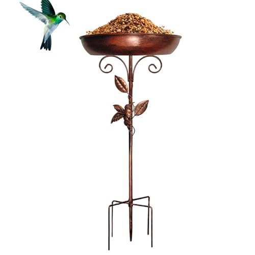 Vogeltränke im Freien, Wassertränke, Vogeltränke, wetterfeste Vintage-Schüssel, 76 x 30,5 cm, dekorativer Garten- , für Hinterhof, Balkon, , Vogelbeobachtung, Balkon oder Umgebung Vogeltränke im Freien, Wassertränke, Vogeltränke, wetterfeste Vintage-Schüssel, 76 x 30,5 cm, dekorativer Garten- , für Hinterhof, Balkon, , Vogelbeobachtung, Balkon oder Umgebung von Riaisttd