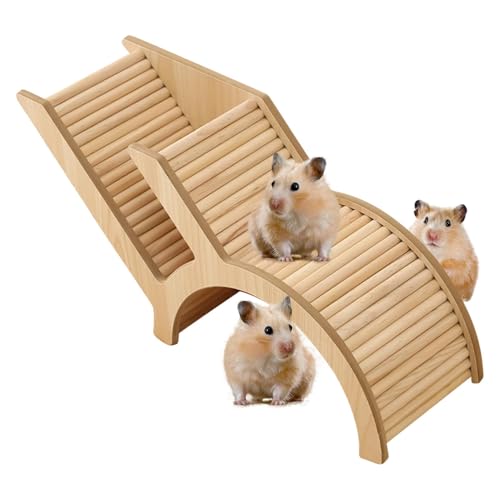 Wooden Hamster Hideouts, Playground Burrow with Tunnel Ladder, 31.6x10.5x14.5cm, Small Animal Playpen for Hamsters, Gerbils, and Hedgehogs, Cozy Pet Activity Shelter Wooden Hamster Hideouts, Playground Burrow with Tunnel Ladder, 31.6x10.5x14.5cm, Small Animal Playpen for Hamsters, Gerbils, and Hedgehogs, Cozy Pet Activity Shelter von Riaisttd