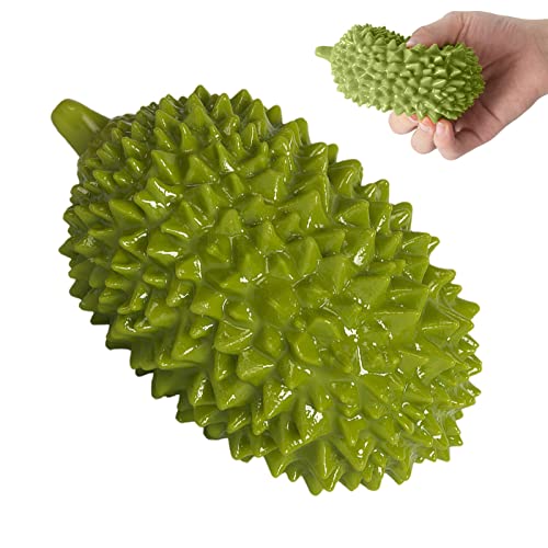 Rianpesn Beißspielzeug für Welpen | Durian-Form, langlebiges Haustier-Bissspielzeug | Interaktives quietschendes Haustierspielzeug für große/mittelgroße Rassen von Rianpesn