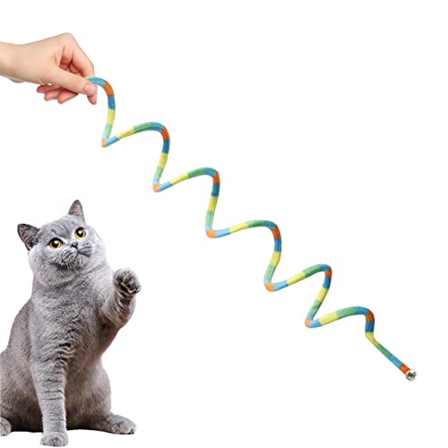 Rianpesn Federspielzeug für Katzen,Plüschtier mit Glocke für Haustiere - Plüsch-Federspielzeug, interaktives Katzenspielzeug für Hauskatzen, Kätzchen, die jagen und Spielen Rianpesn Federspielzeug für Katzen,Plüschtier mit Glocke für Haustiere - Plüsch-Federspielzeug, interaktives Katzenspielzeug für Hauskatzen, Kätzchen, die jagen und Spielen von Rianpesn