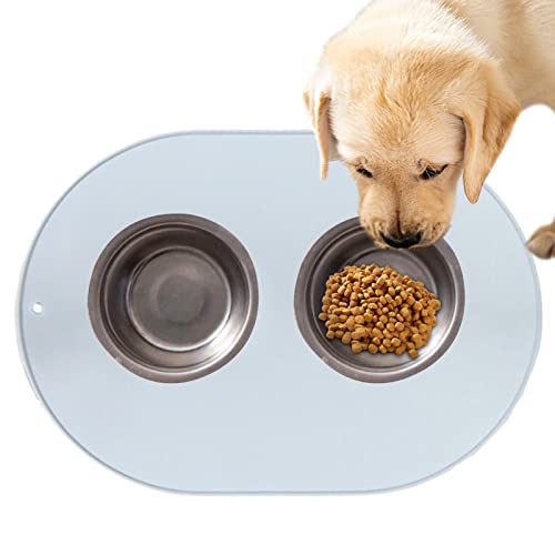 Rianpesn Haustier-Silikon-Tischset | Silikon-Haustiermatte zum Füttern und Trinken - Nicht leicht zu verformende Futtermatte für Haustiere im Innenbereich für Katzen, Hunde und andere Tiere Rianpesn Haustier-Silikon-Tischset | Silikon-Haustiermatte zum Füttern und Trinken - Nicht leicht zu verformende Futtermatte für Haustiere im Innenbereich für Katzen, Hunde und andere Tiere von Rianpesn
