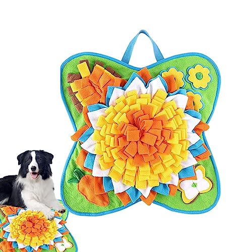 Rianpesn Schnüffelmatte für Hunde | Schnupftabak-Futtermatte für Hunde,rutschfeste Schnüffelunterlage für Hunde, interaktive Futterunterlage für Kaninchen-Leckereien für Hunde, Kaninchen Rianpesn Schnüffelmatte für Hunde | Schnupftabak-Futtermatte für Hunde,rutschfeste Schnüffelunterlage für Hunde, interaktive Futterunterlage für Kaninchen-Leckereien für Hunde, Kaninchen von Rianpesn