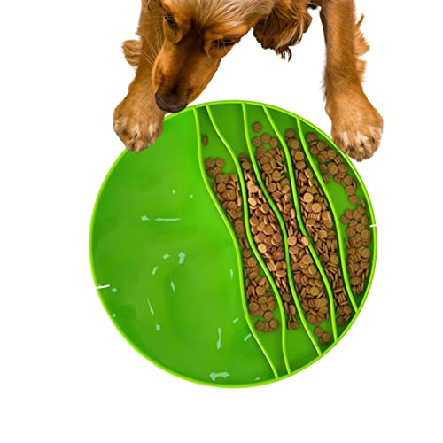 Slow Feeder für Hunde - Hundenäpfe gegen Ersticken und Überessen mit Saugnäpfen | Katzenfutterspender für kleine Katzen Rianpesn von Rianpesn