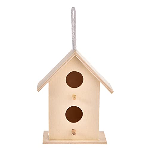 Vogelhäuschen für draußen | Kolibri-Nester zum Aufhängen im Freien - DIY Vogelhütte für Außenräumung, Tag der offenen Tür, Nistkasten Rianpesn von Rianpesn