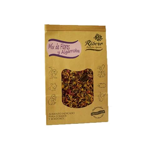Snacks für Kleintiere RIBERO Blumenmix mit Garrobe Snacks für Kleintiere RIBERO Blumenmix mit Garrobe von Ribero