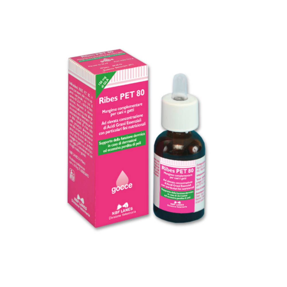 Ribes Pet 80 - Drops Hair/Skin Care - 2 x 25 ml von Ribes Pet