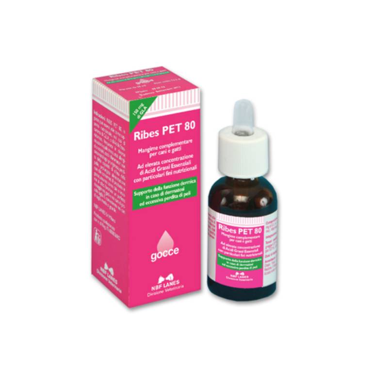 Ribes Pet 80 - Drops Hair/Skin Care - 25 ml von Ribes Pet