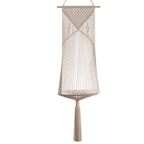 Ricemru Makramee Katzenschaukel Hängend mit Korb Katzenhängematte Bett Wandmontage Handgemacht Schaukelbett Katze Katzenbett Hängend Wand Hängematte Katzensitz Wand Fenster Balkon Ricemru Makramee Katzenschaukel Hängend mit Korb Katzenhängematte Bett Wandmontage Handgemacht Schaukelbett Katze Katzenbett Hängend Wand Hängematte Katzensitz Wand Fenster Balkon von Ricemru