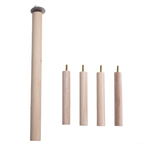 Sitzstange aus Holz für Wellensittiche und kleine Vögel, lustiges Kletterspielzeug zur Vogelkäfig-Anreicherung Sitzstange aus Holz für Wellensittiche und kleine Vögel, lustiges Kletterspielzeug zur Vogelkäfig-Anreicherung von RichVibe