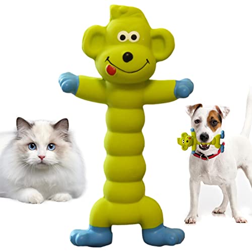 Richolyn Quietschendes Hundespielzeug aus Latex - Grunzendes Hundespielzeug, das für kleine, mittelgroße Hunde grunzt,Latex-Grunzen-Hundespielzeug zur Linderung von Angstzuständen von Richolyn