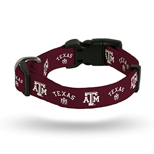 Rico Texas A&M Aggies Hundehalsband, Nylon, verstellbar, 35,6–50,8 cm, Größe M Rico Texas A&M Aggies Hundehalsband, Nylon, verstellbar, 35,6–50,8 cm, Größe M von Rico