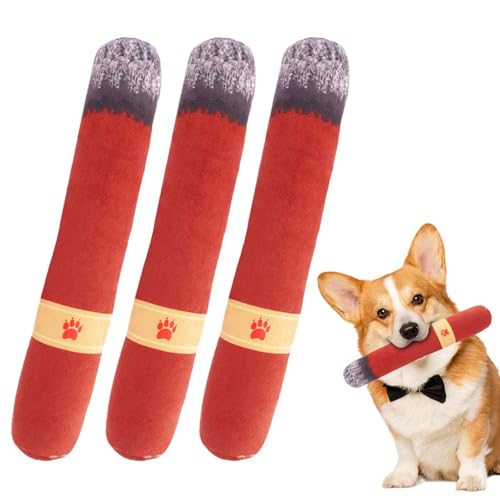 Rienan 3-Teiliges Hundespielzeug Zigarette,Hunde Zigaretten Spielzeug,Hundespielzeug Zigaretten,Quietschendes Zigaretten Spielzeug Hund,Interaktives Spielzeug für Kleine,Mittlere und Große Hunde Rienan 3-Teiliges Hundespielzeug Zigarette,Hunde Zigaretten Spielzeug,Hundespielzeug Zigaretten,Quietschendes Zigaretten Spielzeug Hund,Interaktives Spielzeug für Kleine,Mittlere und Große Hunde von Rienan