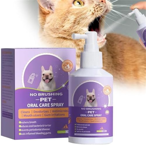 Sofenthiss - Sofenthiss Teeth Cleaning Spray for Dogs & Cats,Pet Clean Teeth Spray,Pet Oral Care Spray,Pet Oral Spray Clean Teeth,Pet Breath Freshener Spray Care Cleaner,Teeth Cleaner for Dogs (1 Pcs) Sofenthiss - Sofenthiss Teeth Cleaning Spray for Dogs & Cats,Pet Clean Teeth Spray,Pet Oral Care Spray,Pet Oral Spray Clean Teeth,Pet Breath Freshener Spray Care Cleaner,Teeth Cleaner for Dogs (1 Pcs) von Rietoiu