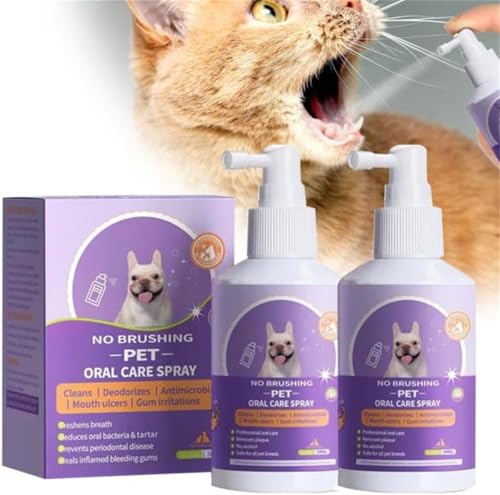 Sofenthiss - Sofenthiss Teeth Cleaning Spray for Dogs & Cats,Pet Clean Teeth Spray,Pet Oral Care Spray,Pet Oral Spray Clean Teeth,Pet Breath Freshener Spray Care Cleaner,Teeth Cleaner for Dogs (2 Pcs) Sofenthiss - Sofenthiss Teeth Cleaning Spray for Dogs & Cats,Pet Clean Teeth Spray,Pet Oral Care Spray,Pet Oral Spray Clean Teeth,Pet Breath Freshener Spray Care Cleaner,Teeth Cleaner for Dogs (2 Pcs) von Rietoiu