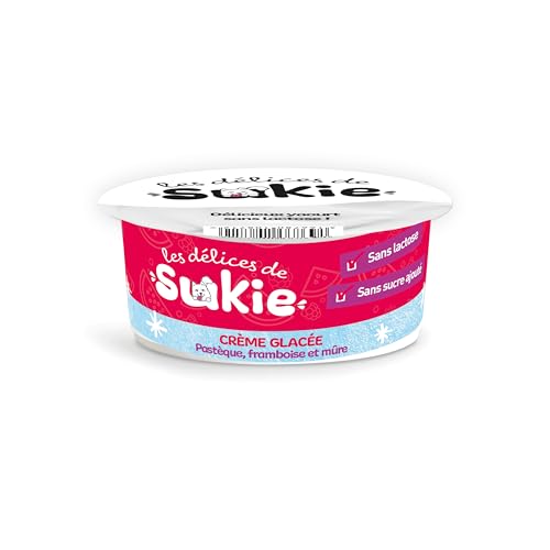 RIGA - Les Delices De Sukie Ice – Leckereien für Hunde – aromatisierte Eiscreme – Wassermelone, Himbeere und Brombeere – Pasteurisierter Joghurt – ohne Laktose, Zuckerzusatz – leckere natürliche RIGA - Les Delices De Sukie Ice – Leckereien für Hunde – aromatisierte Eiscreme – Wassermelone, Himbeere und Brombeere – Pasteurisierter Joghurt – ohne Laktose, Zuckerzusatz – leckere natürliche von Riga