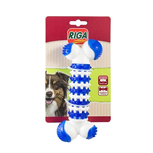 Riga 005504 DENTAL Großer Knochen Spielzeup für Hunde, 20 cm Riga 005504 DENTAL Großer Knochen Spielzeup für Hunde, 20 cm von Riga