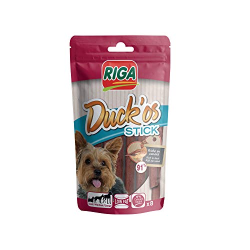 Riga Sticki' OS Duck Hundefutter, 8-teilig Riga Sticki' OS Duck Hundefutter, 8-teilig von Riga