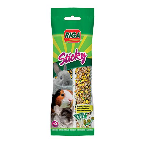 Riga Sticky Giga Futter mit Birnen/Löwenzahn für Nagetiere, 2 Stück – 4 Stück Riga Sticky Giga Futter mit Birnen/Löwenzahn für Nagetiere, 2 Stück – 4 Stück von Riga