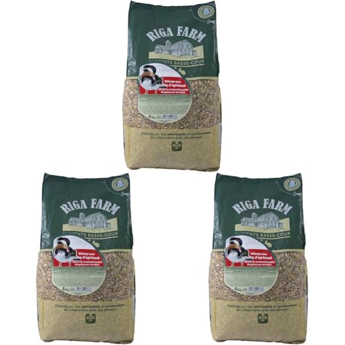 Riga Ziervögelmischung, 4 kg (Packung mit 3) von Riga