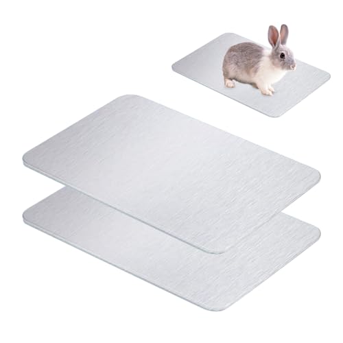 Riisoyu 2 Stück Kühlmatte für Haustiere, 30x20cm Kühlkissen Schlafbetten für Kleintier Aluminiumlegierung Kühlplatte Sommer-Eisbett für Meerschweinchen, Hamster, Kaninchen Andere Kleine Haustiere Riisoyu 2 Stück Kühlmatte für Haustiere, 30x20cm Kühlkissen Schlafbetten für Kleintier Aluminiumlegierung Kühlplatte Sommer-Eisbett für Meerschweinchen, Hamster, Kaninchen Andere Kleine Haustiere von Riisoyu