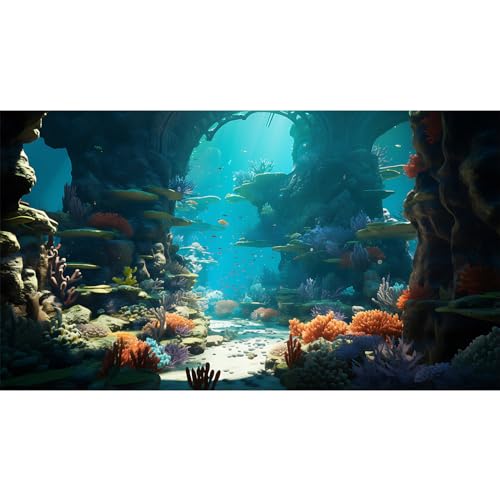 Riivvdise Aquarium-Hintergrund, Unterwasserwelt, Korallenriff und tropische Fische, Terrarium, Hintergrund, Unterwasserlandschaft, Aquarium-Hintergrund, Tapete, Poster, Reptilien-Lebensraum, Vinyl, Riivvdise Aquarium-Hintergrund, Unterwasserwelt, Korallenriff und tropische Fische, Terrarium, Hintergrund, Unterwasserlandschaft, Aquarium-Hintergrund, Tapete, Poster, Reptilien-Lebensraum, Vinyl, von Riivvdise