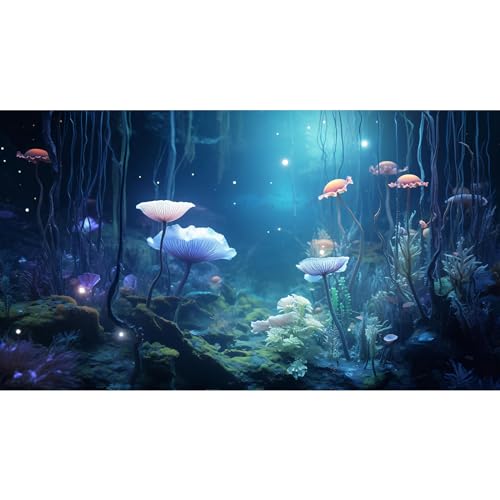 Riivvdise Aquarium-Hintergrund, surrealer Unterwassergarten, Terrarium, Hintergrund, Wasserpflanzen, üppiges Moos, tropischer Stil, Landschaft, Aquarium, Hintergrund, Unterwasserwelt, Vinyl, 121,9 x Riivvdise Aquarium-Hintergrund, surrealer Unterwassergarten, Terrarium, Hintergrund, Wasserpflanzen, üppiges Moos, tropischer Stil, Landschaft, Aquarium, Hintergrund, Unterwasserwelt, Vinyl, 121,9 x von Riivvdise