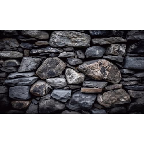 Steinmauer-Hintergrund für Aquarien, gestapelte Natursteine, unregelmäßiges Muster, Aquarium-Hintergrund, dunkles Mauerwerk, Wandtextur, Reptilien-Lebensraum, Hintergrund, Felswand, Terrarium, Steinmauer-Hintergrund für Aquarien, gestapelte Natursteine, unregelmäßiges Muster, Aquarium-Hintergrund, dunkles Mauerwerk, Wandtextur, Reptilien-Lebensraum, Hintergrund, Felswand, Terrarium, von Riivvdise