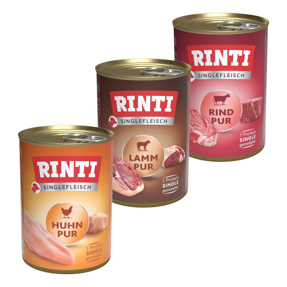 6 x 400 g RINTI Probiermix - Singlefleisch Mix von Rinti