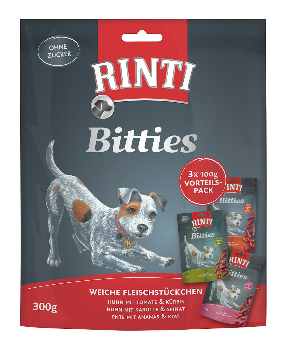 RINTI Bitties Multipack Hundesnack von Rinti