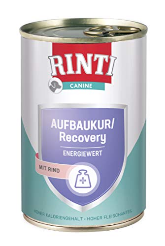 RINTI Canine Aufbaukur/Recovery Rind 6 x 400 g von Rinti