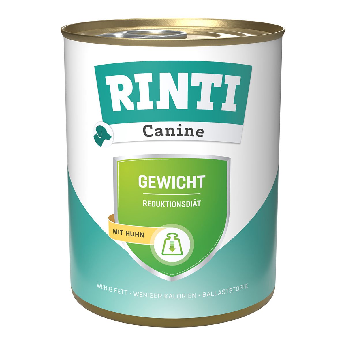 Rinti Canine Gewicht Huhn 12x800g von Rinti