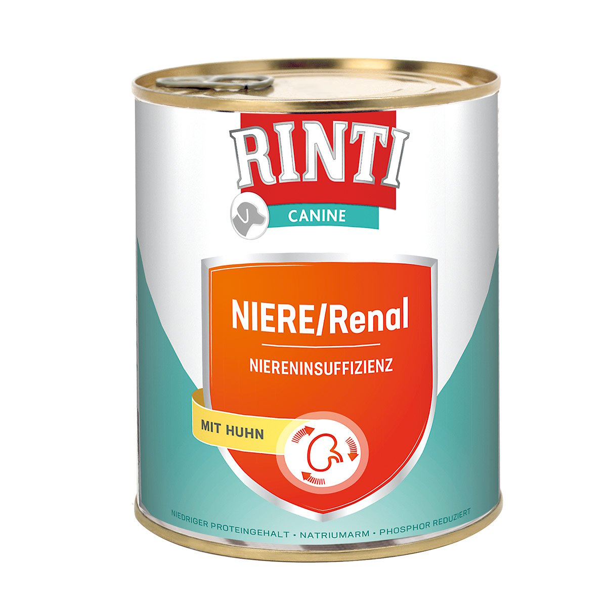 Rinti Canine Niere & Renal Huhn 12x800g von Rinti