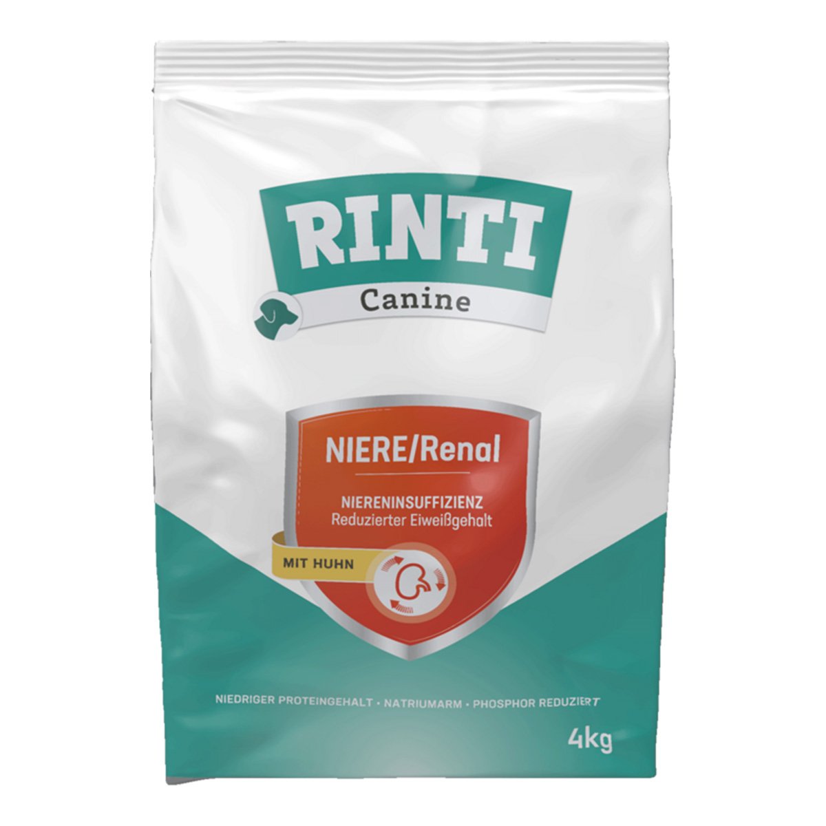 RINTI Canine Niere/Renal Huhn Trockenfutter 2x4kg von Rinti