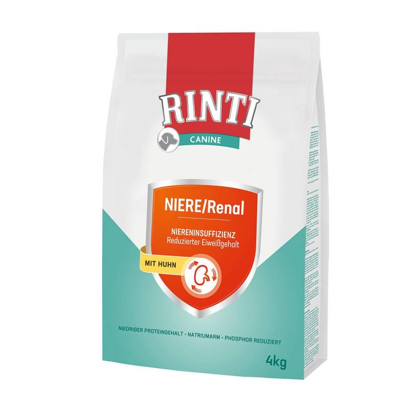 RINTI Canine Niere/Renal Huhn Trockenfutter 4kg von Rinti Canine