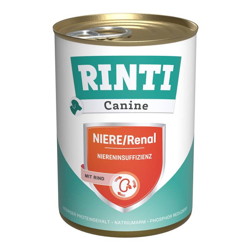 RINTI Canine Niere/Renal Rind 6x400g von Rinti Canine