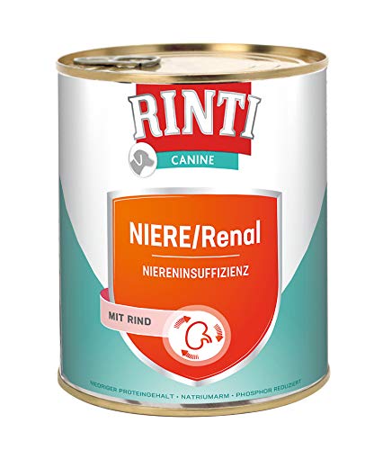 RINTI Canine Niere/Renal Rind 6x800g von Rinti
