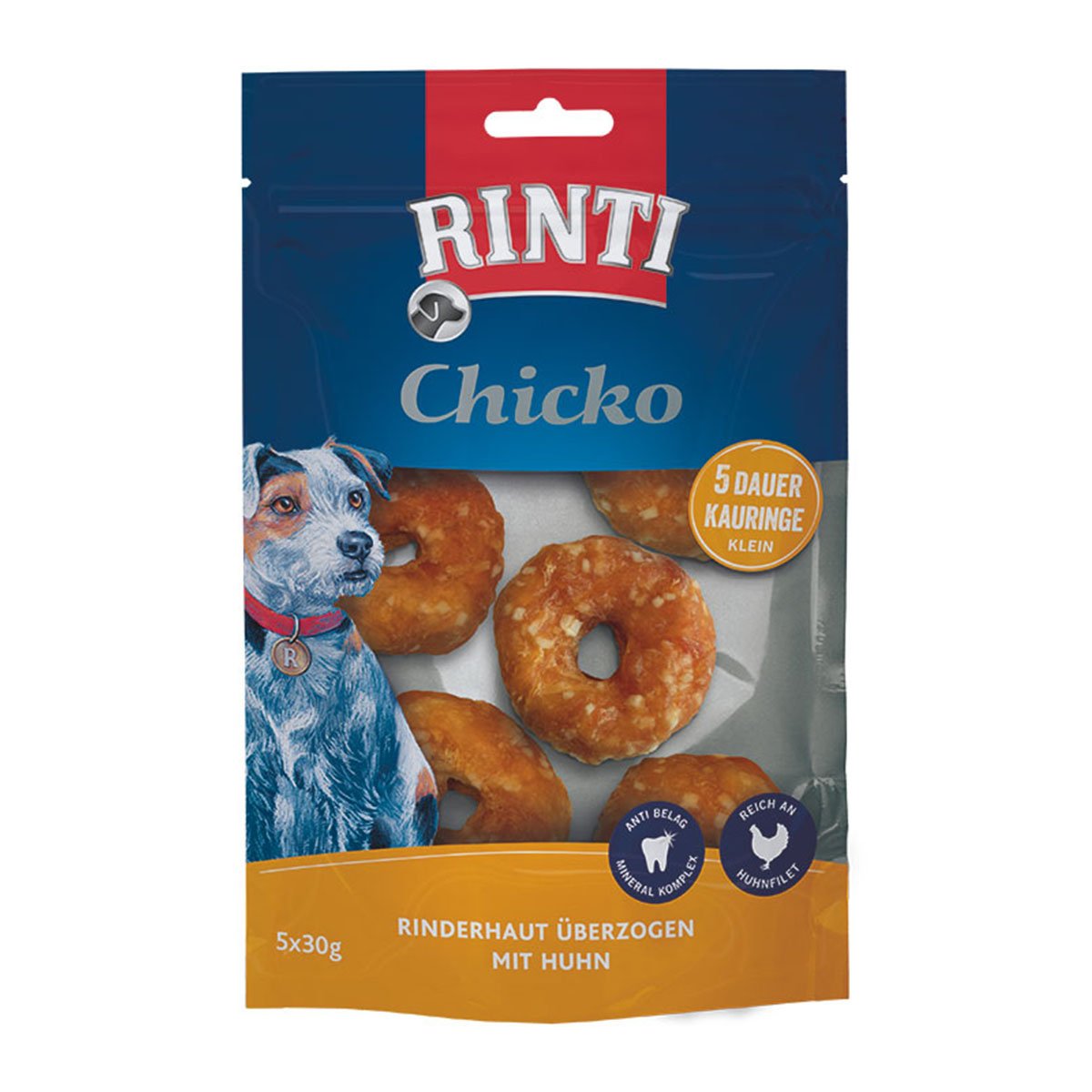RINTI Chicko Dauer-Kauring Klein 5x30g von Rinti