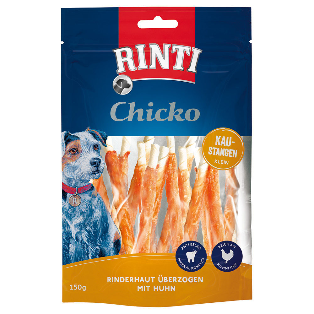 RINTI Chicko Kaustangen Klein - Sparpaket: Huhn 18 x 150 g von Rinti