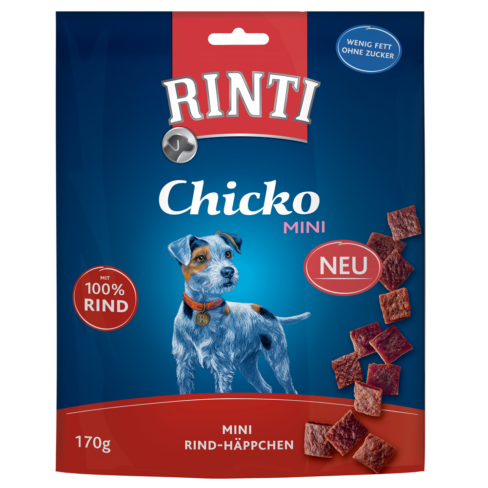 RINTI Chicko Mini - Sparpaket: Rind 4 x 170 g von Rinti