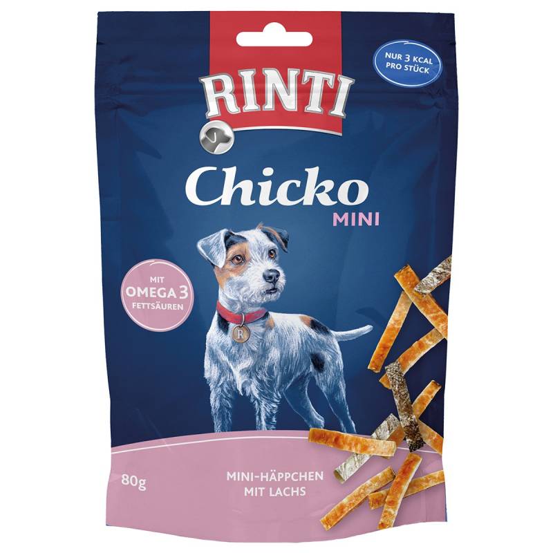 RINTI Chicko Mini Häppchen mit Lachs 6x80g von Rinti